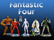 Toy Biz Fantastic Four Box Set Translucent