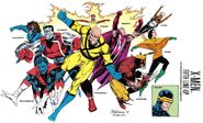"Fifth Line-Up" From Official Handbook of the Marvel Universe: Master Edition Omnibus #1