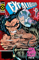 Excalibur #85 "Edge of Night" Release date: November 15, 1994 Cover date: January, 1995