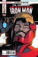 Invincible Iron Man #599 "The Search for Tony Stark: Part Seven" (April, 2018)