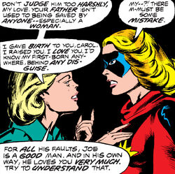Mari-Ell (Earth-616) and Carol Danvers (Earth-616) from Ms. Marvel Vol 1 14 001