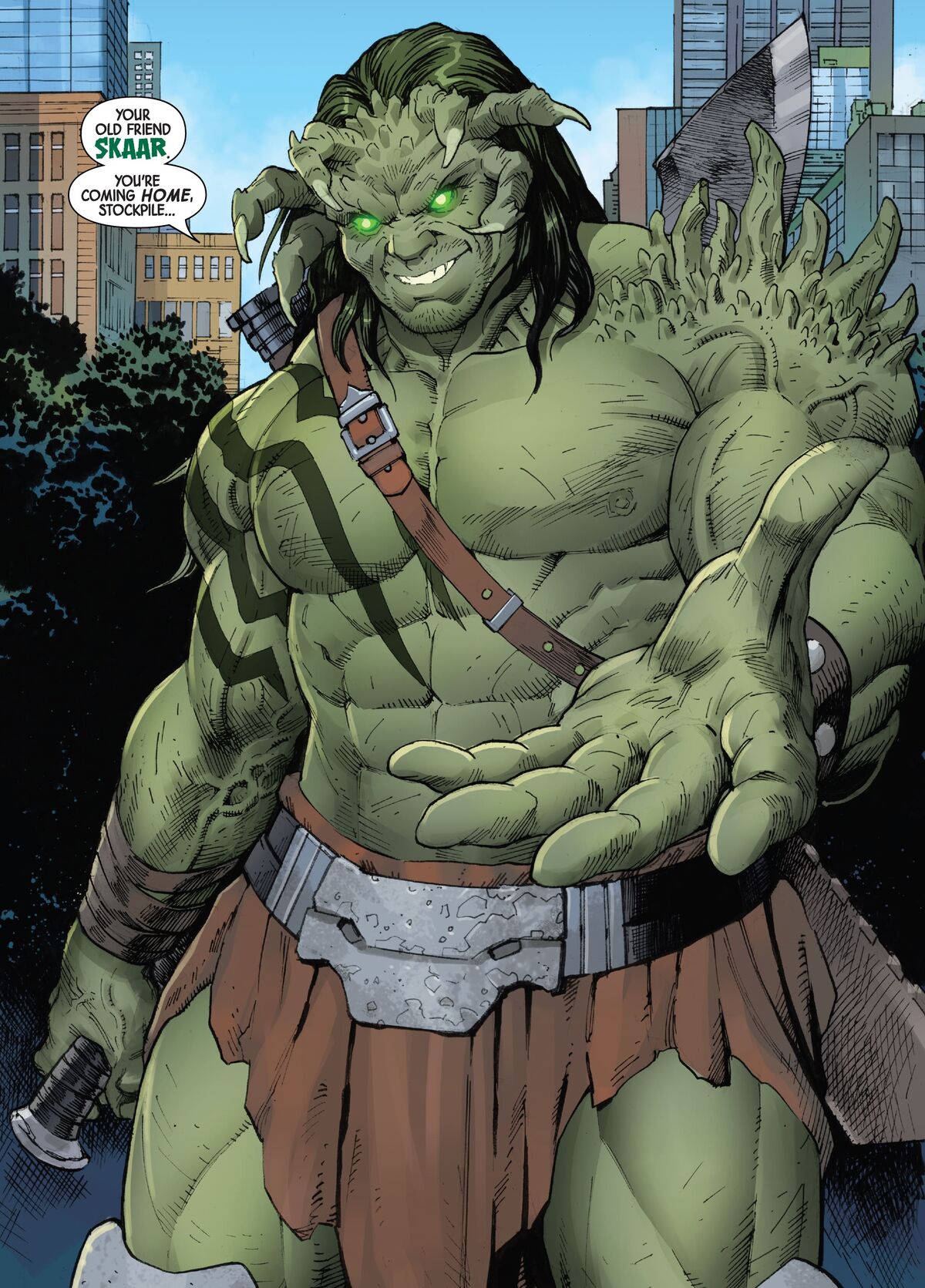 Saiba quem é Skaar o filho do Hulk apresentado em Mulher-Hulk