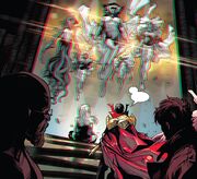 Yabbat Ummon Tarru (Earth-1365) and Black Swans (Multiverse) from G.O.D.S. Vol 1 3 001