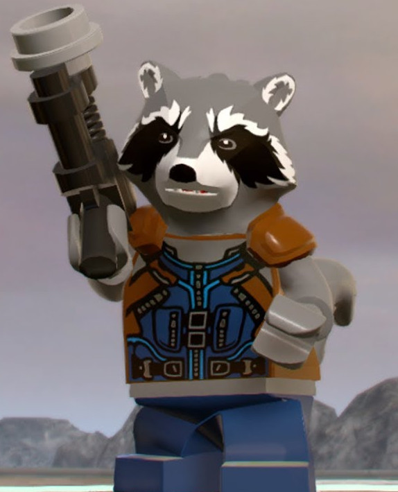 Lego marvel sales rocket raccoon