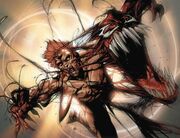 Cletus Kasady (Earth-616) and Carnage (Symbiote) (Earth-616) from Superior Carnage Vol 1 1 0001