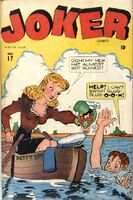 Joker Comics #17 "Tessie the Typist" Release date: September 28, 1944 Cover date: Winter, 1944