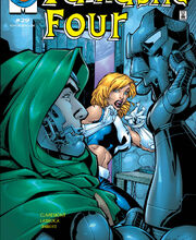 Reed Richards (Earth-616) and Susan Storm (Earth-616) from Fantastic Four Vol 3 29 cover