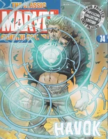 Unavailable Classic Marvel Figurine Collection #74 "Havok" Cover date: 2008
