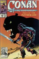 Conan the Barbarian #262 "Panther's Blood" Release date: September 15, 1992 Cover date: November, 1992