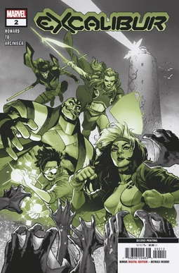 Excalibur Vol 4 2 Second Printing Variant