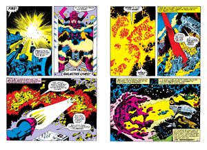 Galan (Earth-616) and Archeopia from Super-Villain Classics Vol 1 1 001