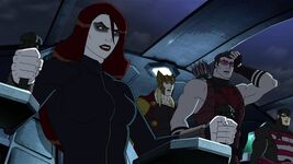 Avengers Squadron Supreme's warped reality (Earth-TRN524)