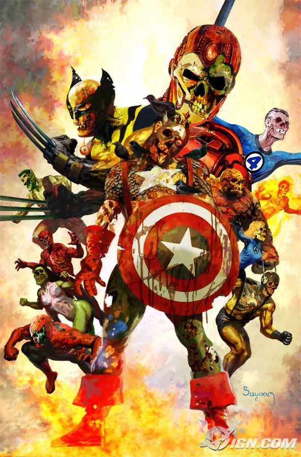 marvel zombies vs army of darkness wallpaper