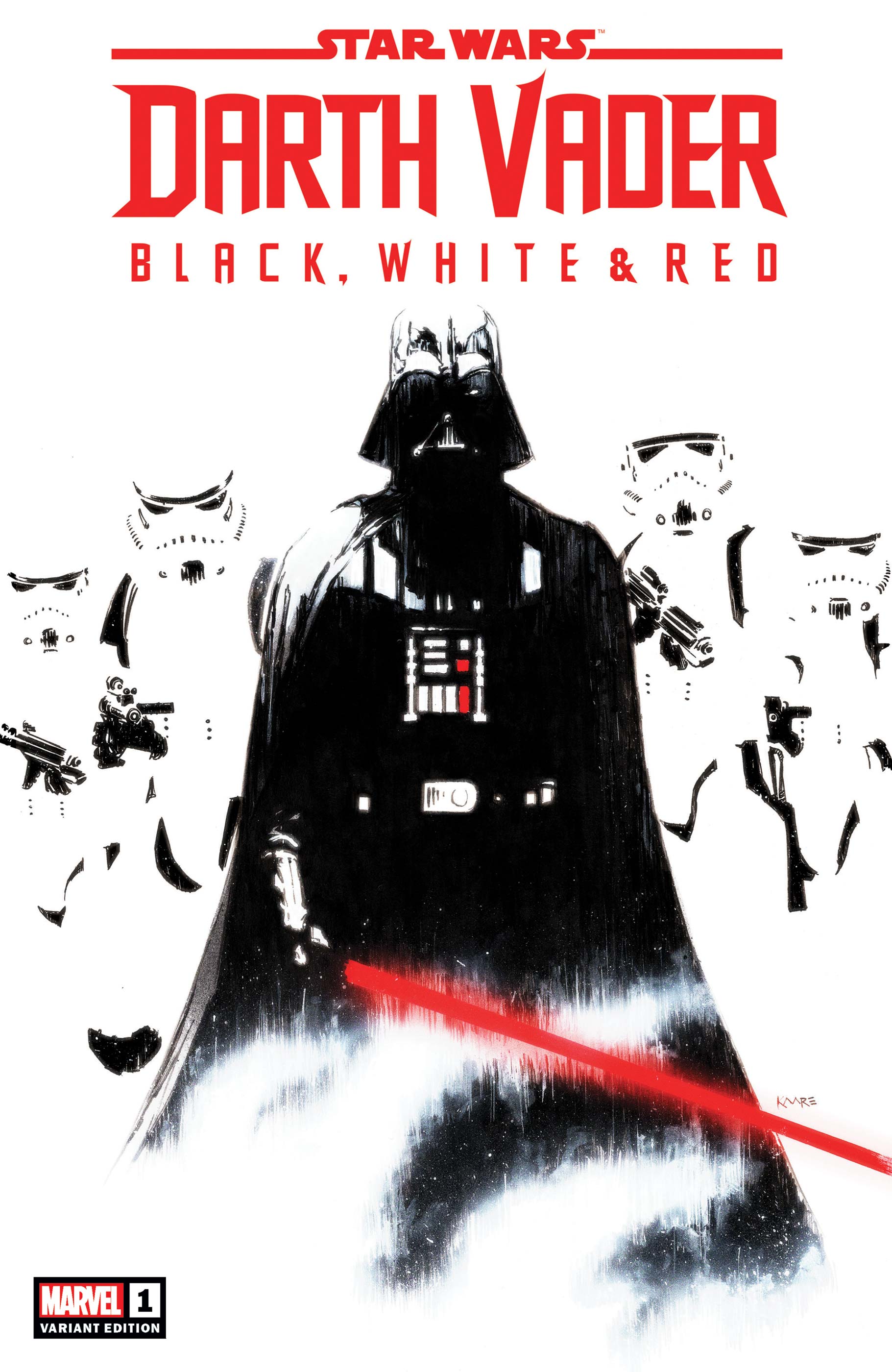 Star Wars: Darth Vader - Black, White & Red Vol 1 1 | Marvel 