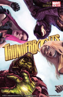 Thunderbolts #119 "Caged Angels (Part 4)" Release date: March 12, 2008 Cover date: May, 2008