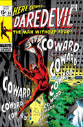 Daredevil #55 ""Cry Coward!"" (August, 1969)