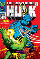 Incredible Hulk #110 "Umbu, the Unliving!" Release date: December 1, 1968 Cover date: February, 1969