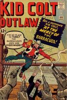 Kid Colt Outlaw #109 "At the Mercy of the Barracuda!" Release date: December 10, 1962 Cover date: March, 1963