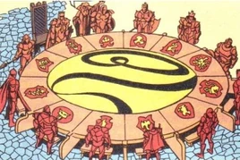 Knights of Justice (Earth-93121) from King Arthur and the Knights of Justice Vol 1 2 0001