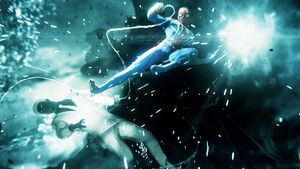 Li lucha contra Spider-Man