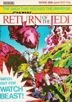 Return of the Jedi Weekly (UK) #106 Cover date: June, 1985