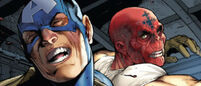Steven Rogers (Earth-1610) and Red Skull (Earth-1610) from Ultimate Avengers Vol 1 4 0001