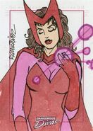 Wanda Maximoff (Earth-616) from Marvel Dangerous Divas by Randy Martinez