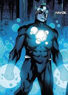 Havok in X-Men: Blue #7
