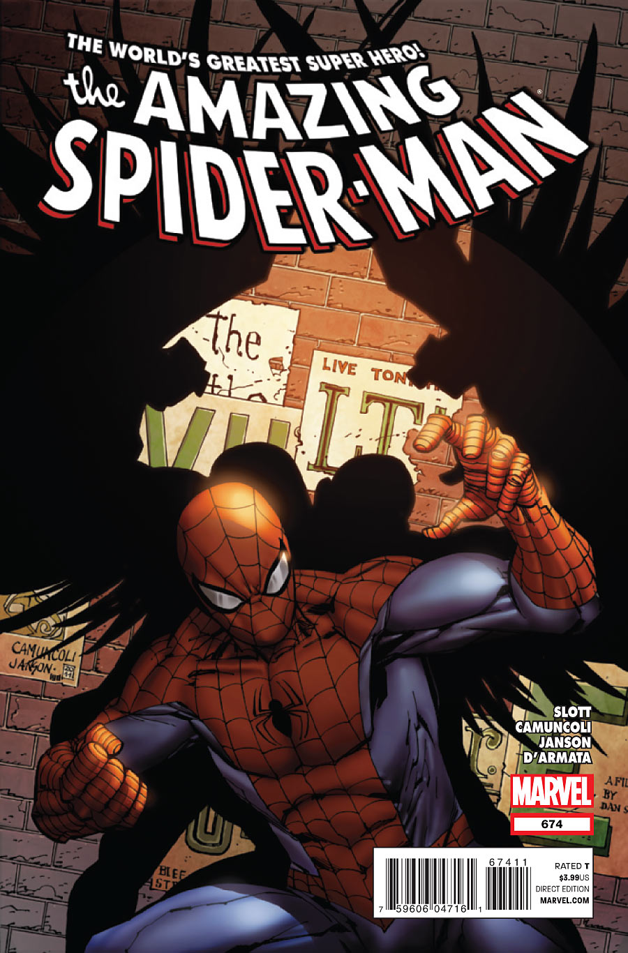 Amazing Spider-Man Vol 1 674 | Marvel Database | Fandom