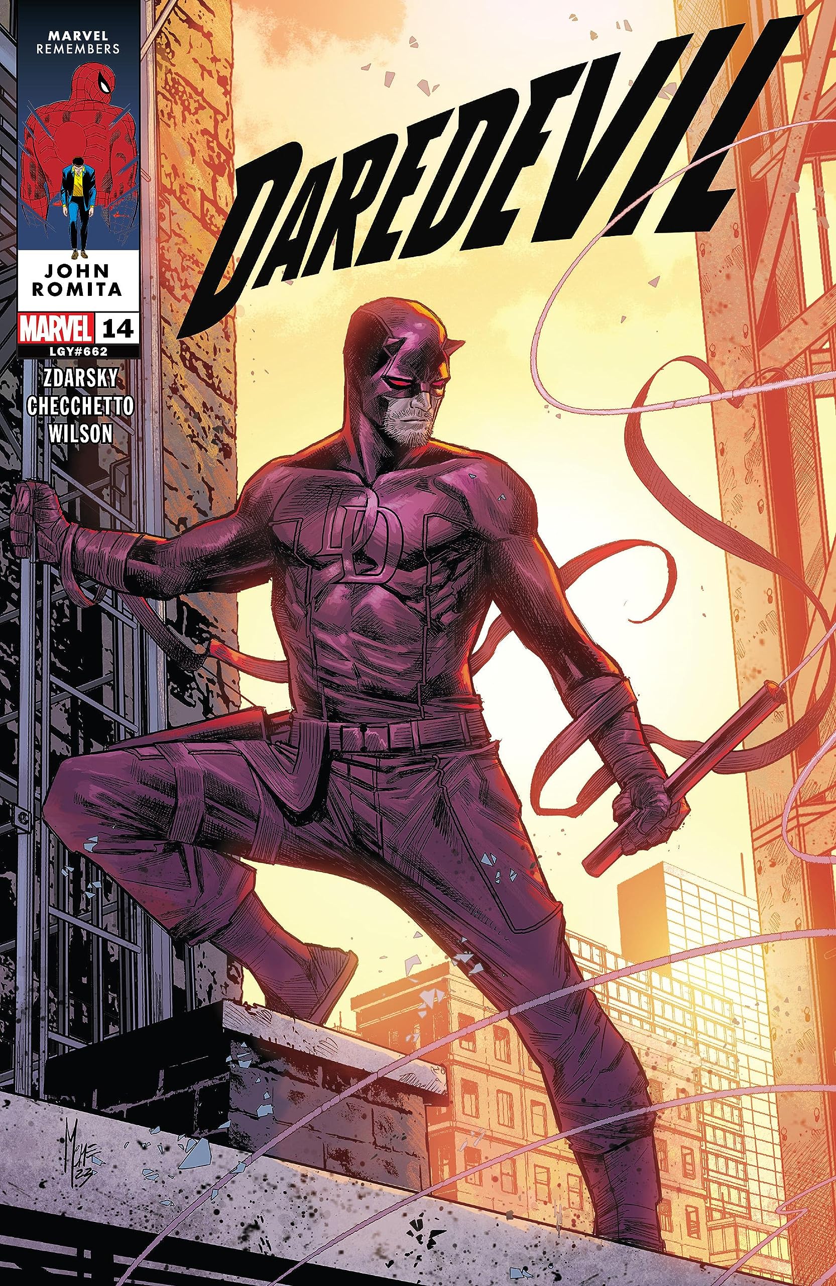 No.361《レア・希少》『（英文）エピック・イラストレイテッド』Marvel Devils Reign #1 1:25 In-Hyuk Lee Daredevil Kingpin Variant