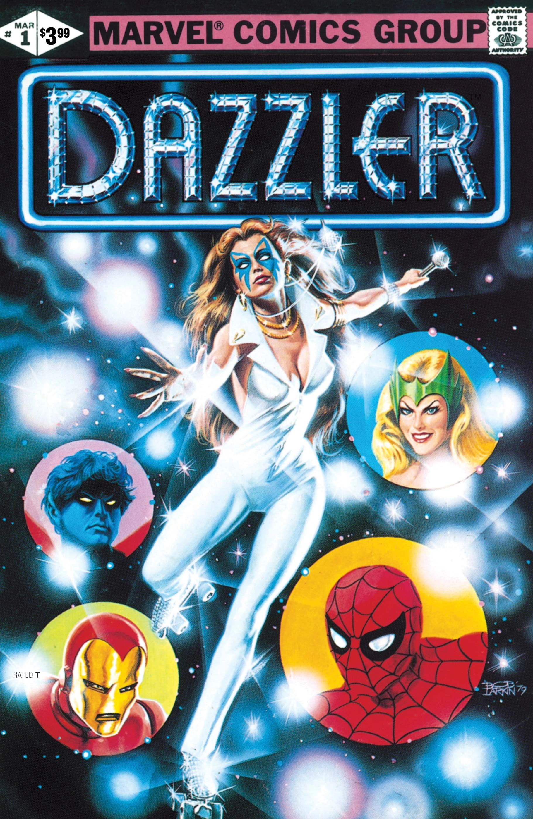 マーベル 1989 コミックSpider-man Dazzler