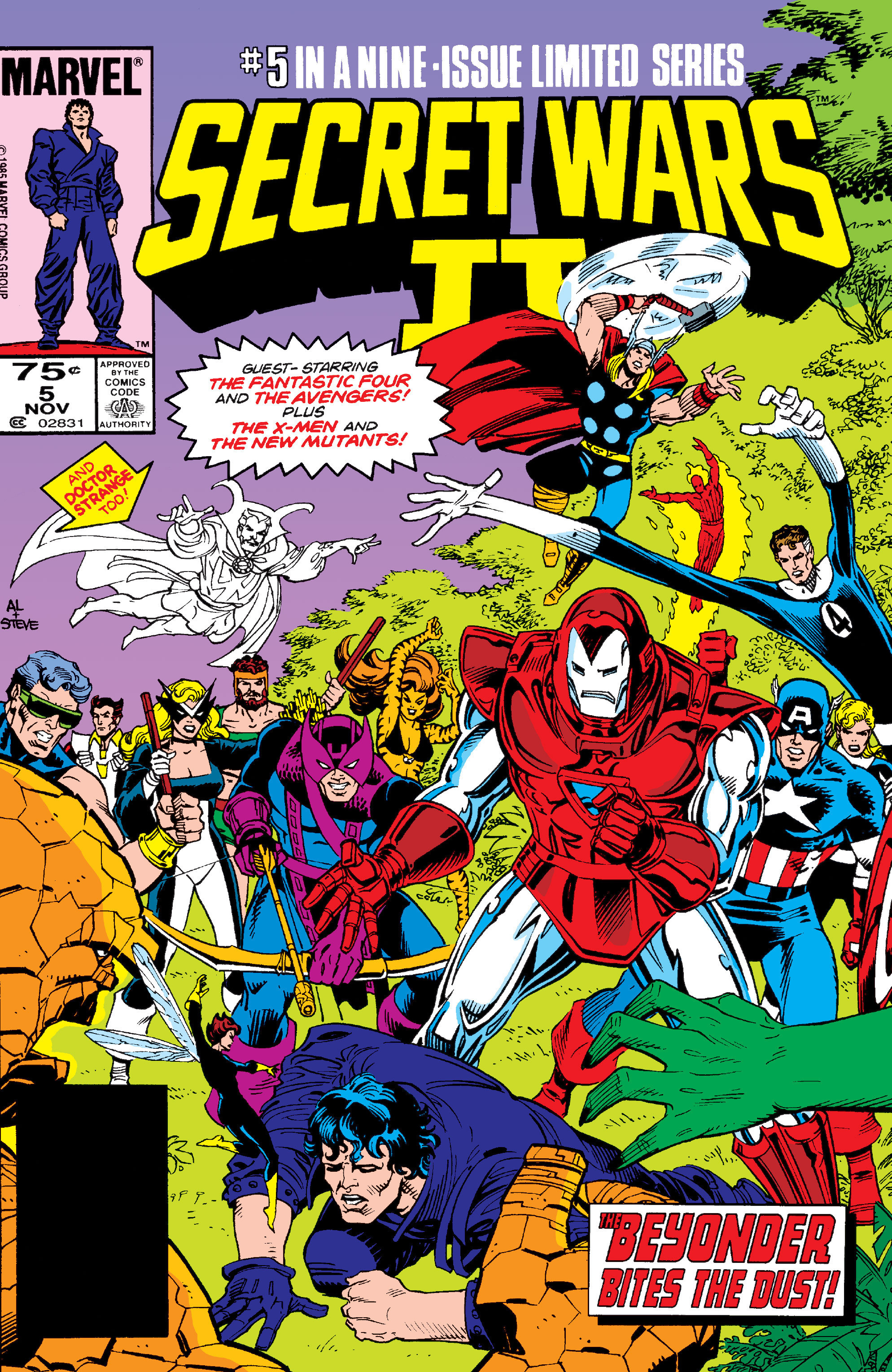 the avengers secret wars 2 comic book