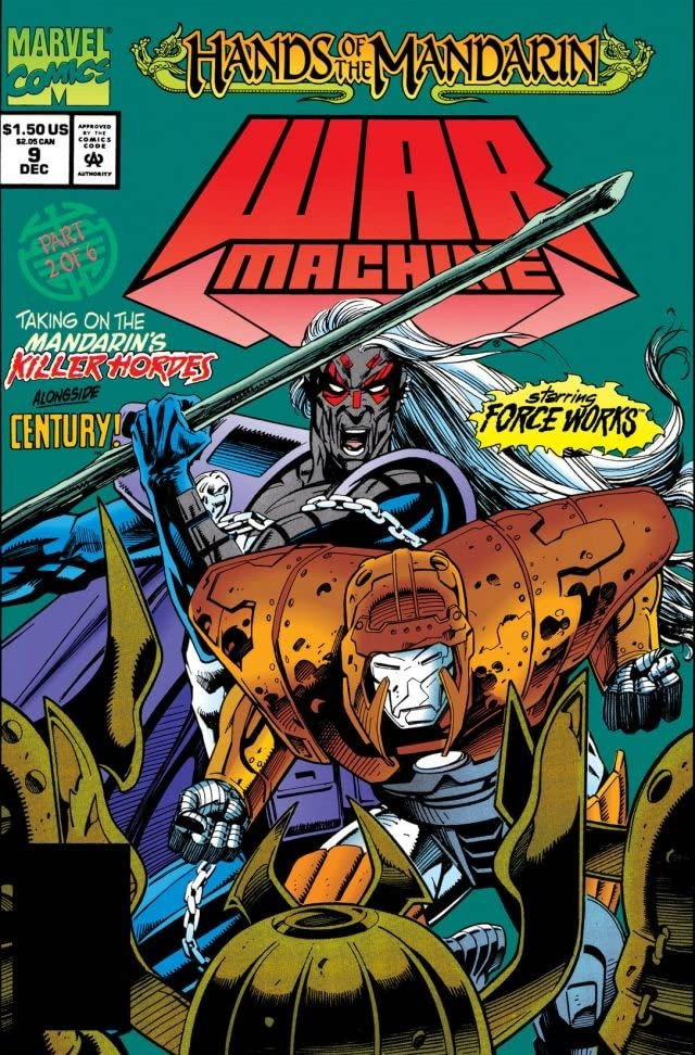 War Machine (1994) #10, Comic Issues