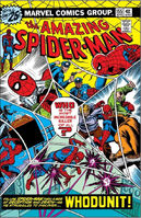 Amazing Spider-Man #155 "Whodunit!" Release date: January 13, 1976 Cover date: April, 1976
