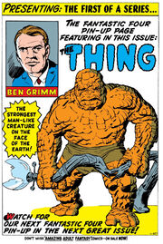 Benjamin Grimm (Earth-616) from Fantastic Four Vol 1 2 001