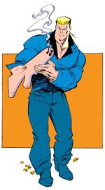 Carl Burbank (Earth-616) from Official Handbook of the Marvel Universe Update '89 Vol 1 1 0001