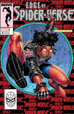 Edge Of Spider Verse #2 アメコミ EDGE OF SPIDER-VERSE #2 - Second Printing - 2ND PTG - NM