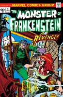 Frankenstein #3 "The Monster's Revenge!" Release date: February 27, 1973 Cover date: May, 1973