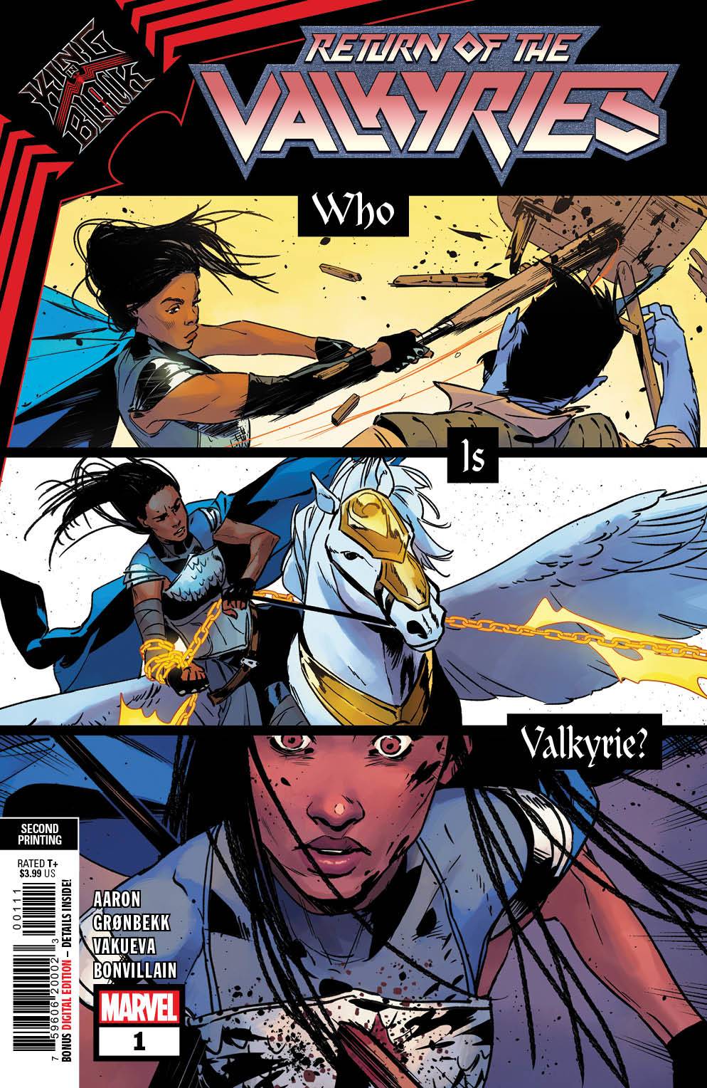 King In Black Return Of Valkyries #1 De Iulis Design Marvel Comics Comic Book King In Black Return Of Valkyries #1 De Iulis Design Marvel Comics Comic Book