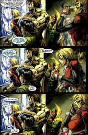  afirmando que sabe más sobre las Partículas Pym que  frente a los 