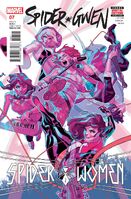 Spider-Gwen (Vol. 2) #7 "Spider-Women (Part 2)" Release date: April 13, 2016 Cover date: June, 2016