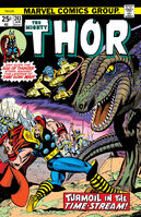 Thor #243 "Turmoil in the Time-Stream" Release date: October 14, 1975 Cover date: January, 1976