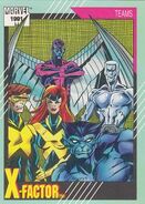 X-Factor (Earth-616) from Marvel Universe Cards Series II 0001