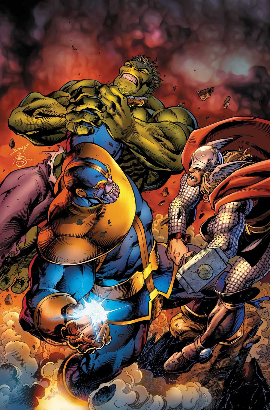 hulk vs thanos avengers 2