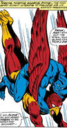 Fighting Bloodhawk From Avengers #180