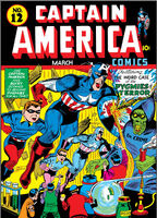 Captain America Comics Vol 1 12.jpg (605 KB) Available Captain America Comics #12 "The Terrible Menace of the Pygmies of Terror!" Release date: January 5, 1942 Cover date: March, 1942