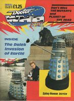 Doctor Who Magazine #141 "Planet of the Dead Part One" Cover date: October, 1988