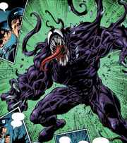Edward Brock Jr. (Earth-1610) and Venom (Symbiote) (Earth-1610) from Ultimate Spider-Man Vol 1 37 001