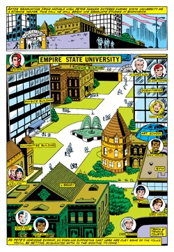 Empire State University from Amazing Spider-Man Annual Vol 1 13 001