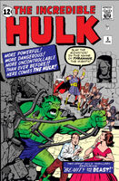 Incredible Hulk #5 "Beauty and the Beast!" Release date: November 1, 1962 Cover date: January, 1963